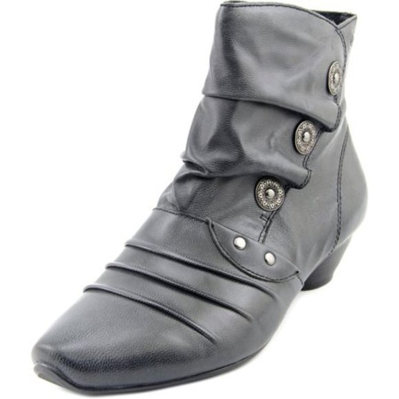 Josef Seibel Shoes - Joseph Seibel Tina Gray Leather Ankle Boots 39
